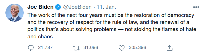 Joe Biden USA China-Politik
