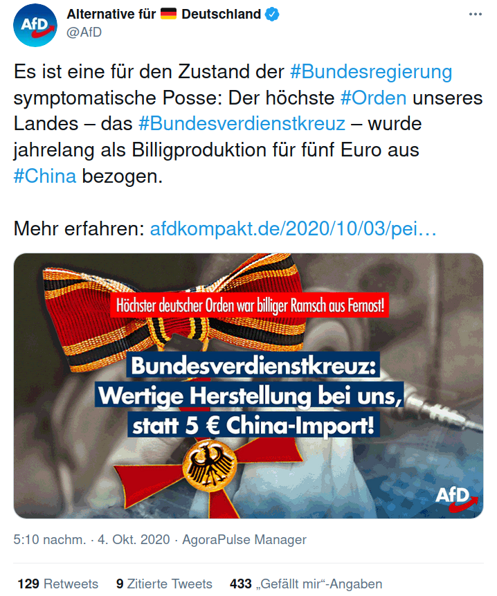 AfD China