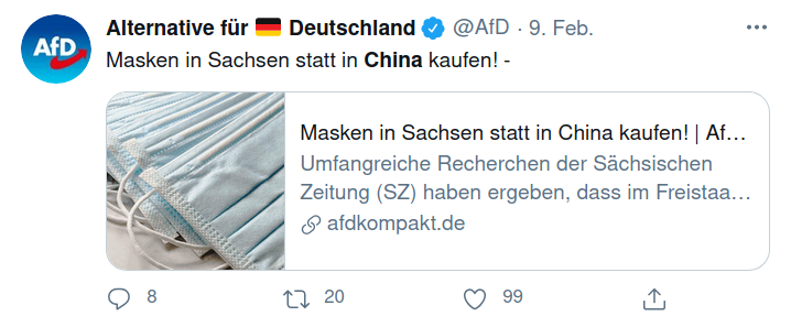 AfD China-Politik