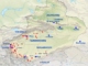 Xinjiang China Entwicklung