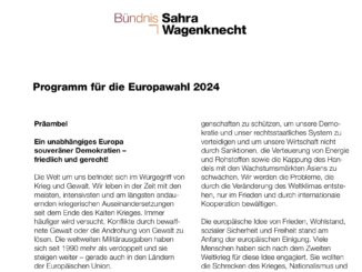 China-Politik Bündnis Sarah Wagenknecht