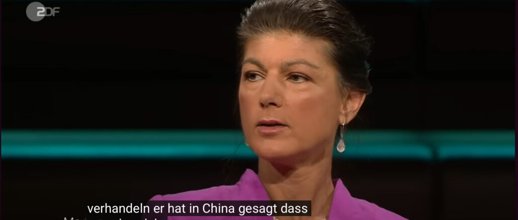 China-Politik BSW Bundestagswahl 2025
