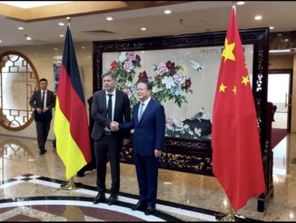 China-Politik der Grünen. Robert Habeck in China