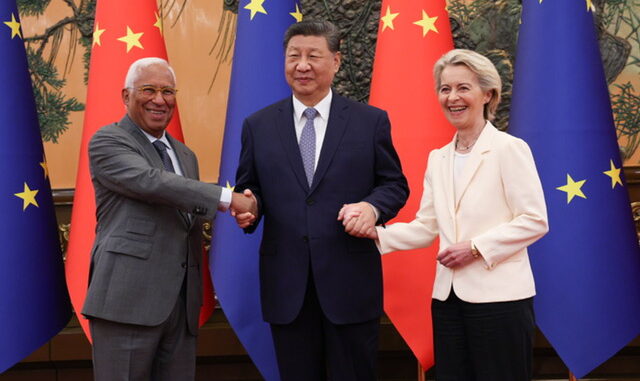 EU-China Gipfel in Peking EU-China Summit in Beijing