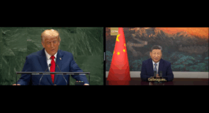 Donald Trump und Xi Jinping halten Reden während der 80. Generalversammlung der Vereinten Nationen