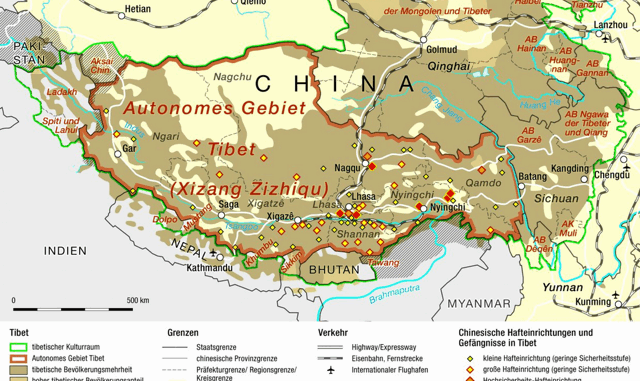 mime-attachment Tibet und China