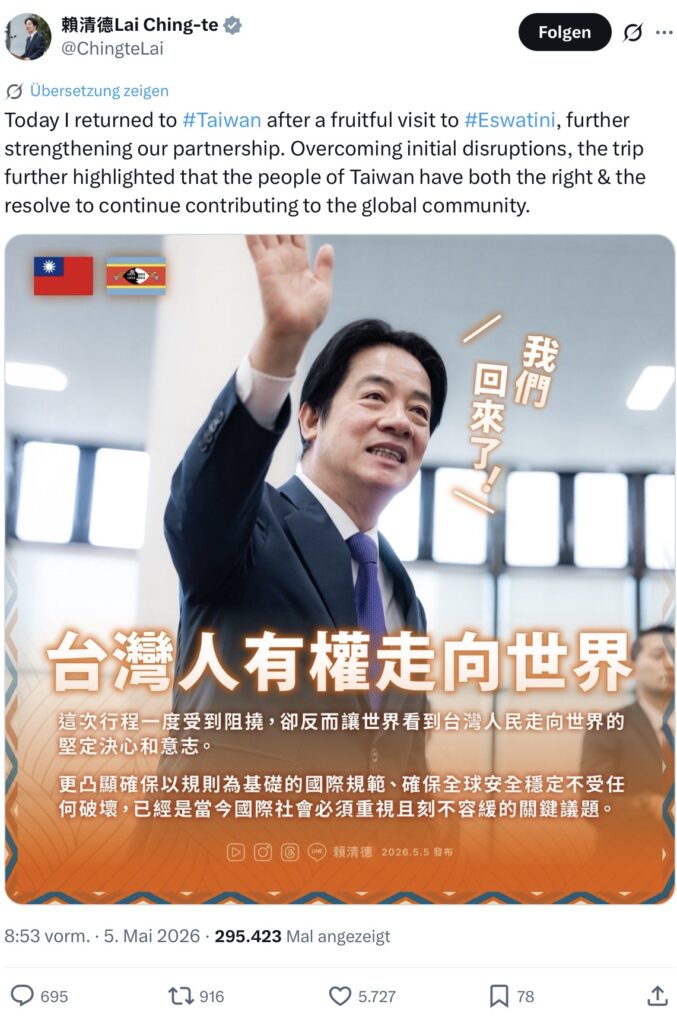 China, Taiwan and the RightsCon 2026 in Zambia
